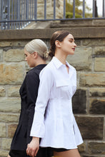 Load image into Gallery viewer, Pleated Shirt Dress