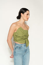 Load image into Gallery viewer, Bow Bandeau - As You Wish Boutique  beige bandeau green bandeau blue bandeau white bandeau beige bow bandeau green bow bandeau blue bow bandeau white bow bandeau