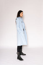 Load image into Gallery viewer, Split Back Trench - As You Wish Boutique back button back split trench coat light blue trench coat ivory trench coat beige trench coat white trench coat fall spring coat