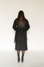 Load image into Gallery viewer, Oversized Coat - As You Wish Boutique black oversized coat midi coat winter coat fall coat oversized fit