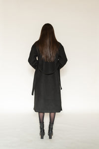 Oversized Coat - As You Wish Boutique black oversized coat midi coat winter coat fall coat oversized fit