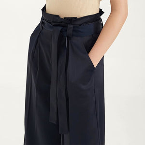 Wide Leg Satin Trousers - As You Wish Boutique wide leg pants wide leg satin pants paper bag design paper bag satin trousers paper bag satin pants paper bag pants paper bag trousers paper bag wide leg pants paper bag wide leg trousers paper bag satin wide leg trousers paper bag satin wide leg pants